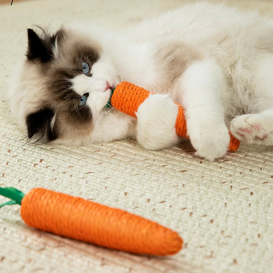 Crunchy Carrot™ Cat Toy
