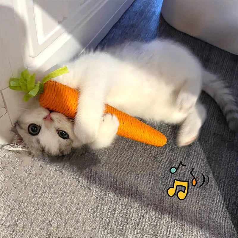 Crunchy Carrot™ Cat Toy