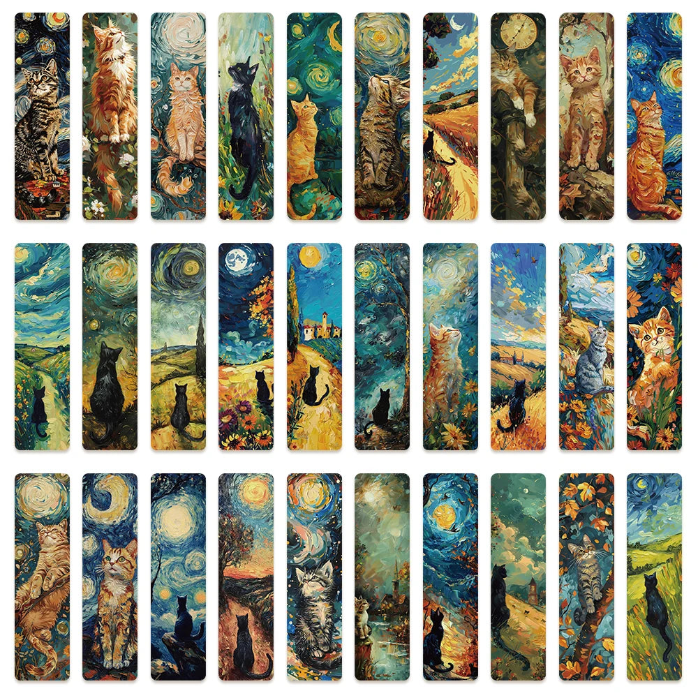 Feline Masterpieces™ Cat Bookmark Collection