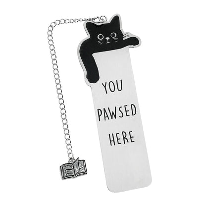 Silver Paws™ Stainless Steel Cat Bookmark
