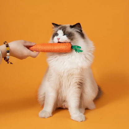 Crunchy Carrot™ Cat Toy