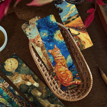 Feline Masterpieces™ Cat Bookmark Collection