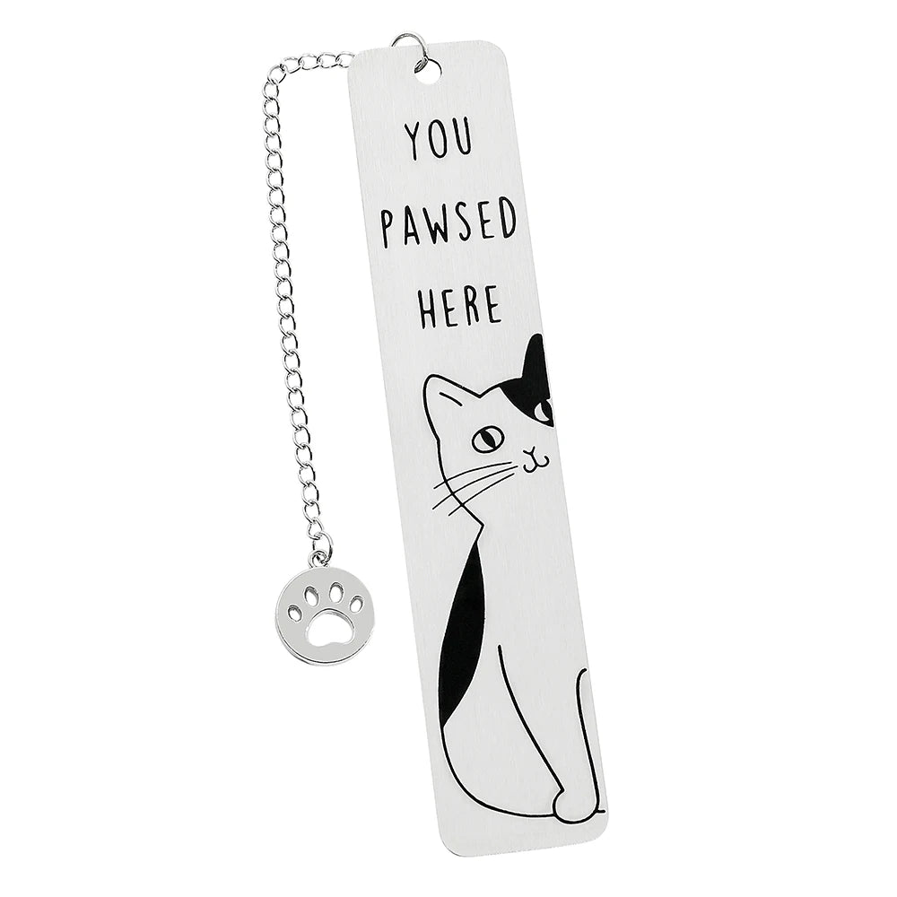 Silver Paws™ Stainless Steel Cat Bookmark