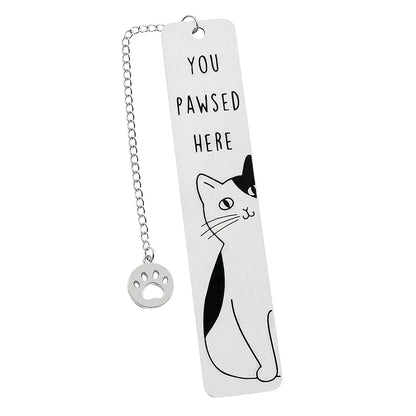 Silver Paws™ Stainless Steel Cat Bookmark