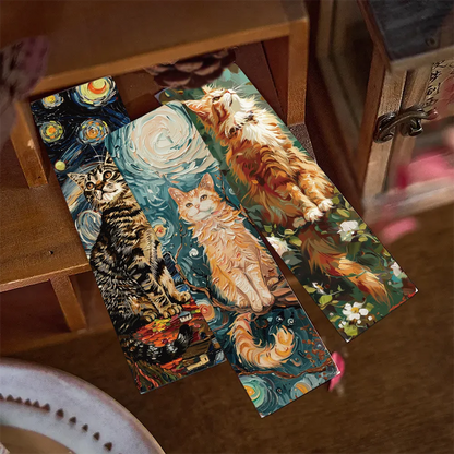 Feline Masterpieces™ Cat Bookmark Collection